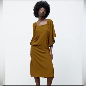 Zara Voluminous Sleeve Dress